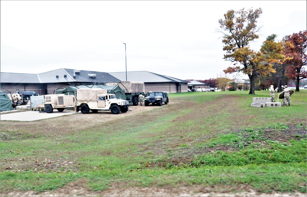 October 2023 training operations at Fort McCoy