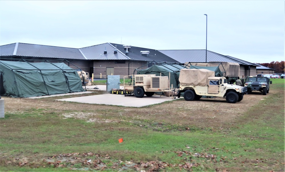 October 2023 training operations at Fort McCoy