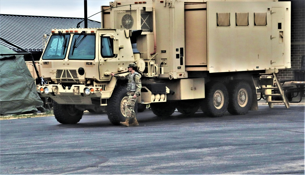 October 2023 training operations at Fort McCoy