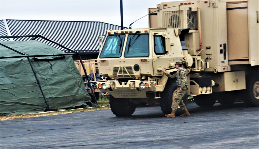 October 2023 training operations at Fort McCoy