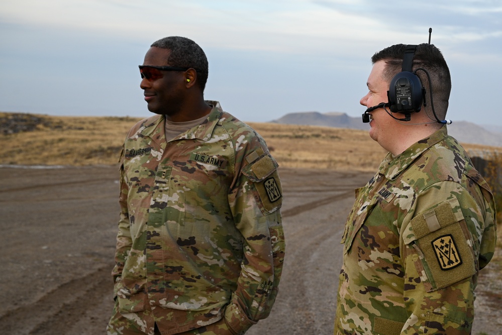 11th Missile Defense Battery’s Sgt. Cosgrove Reenlistment Ceremony