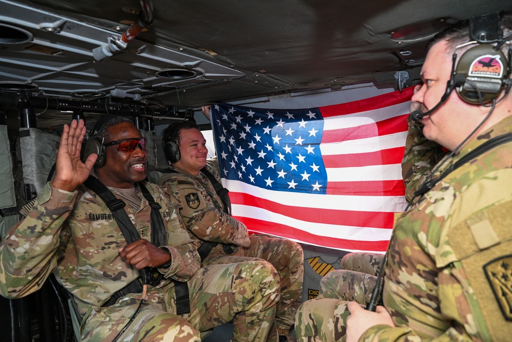 11th Missile Defense Battery’s Sgt. Cosgrove Reenlistment Ceremony