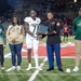 Marines attend a Great American Rivalry Series 2023 Championship game