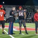 Marines attend a Great American Rivalry Series 2023 Championship game