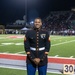 Marines attend a Great American Rivalry Series 2023 Championship game