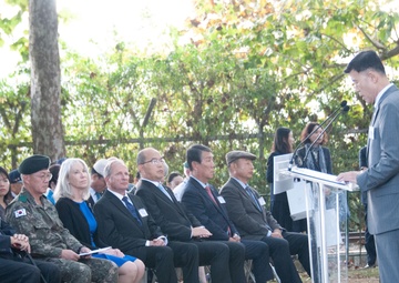 Two Korean War veterans memorialized at DMZ peace park