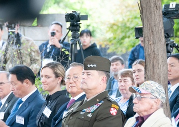 Two Korean War veterans memorialized at DMZ peace park
