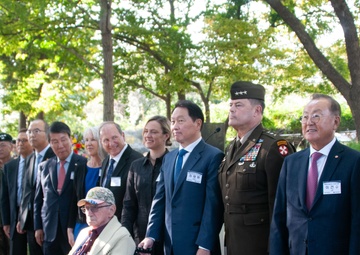 Two Korean War veterans memorialized at DMZ peace park