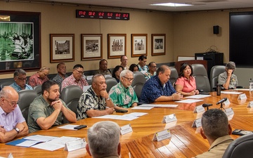 Governor, Joint Region Marianas Convene Civil-Military Coordination Council