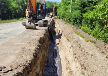 New England District completes Bucks Harbor waterline
