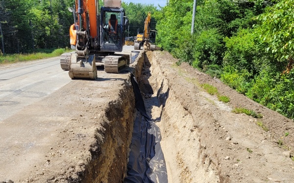 New England District completes Bucks Harbor waterline