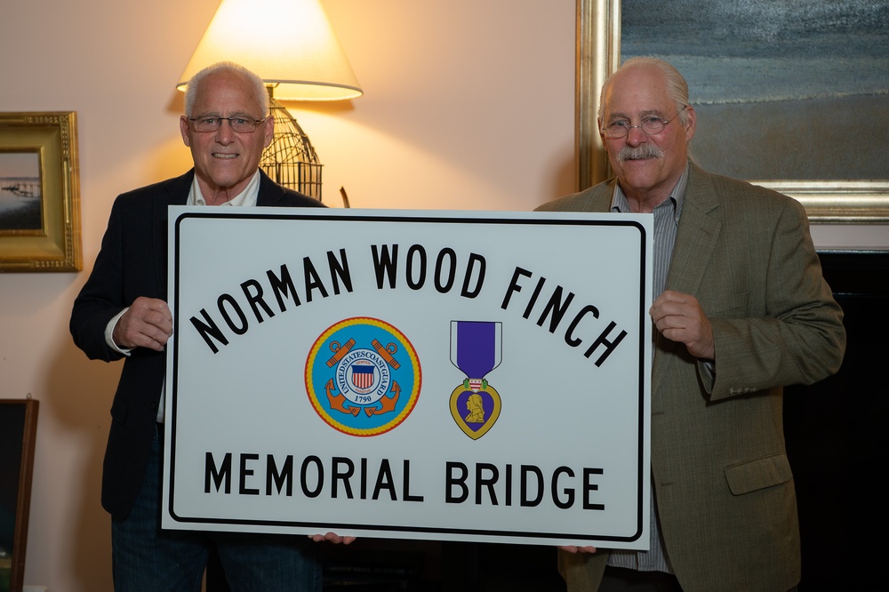 Fallen Coast Guardsmen Bridge Dedication Ceremony in Cape Cod, Massachusetts