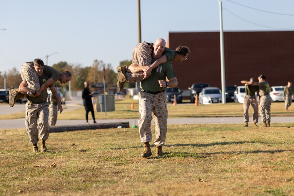 MARFORCOM Marines Celebrate the 248th USMC Birthday with HITT