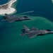 F-35s coast the beach