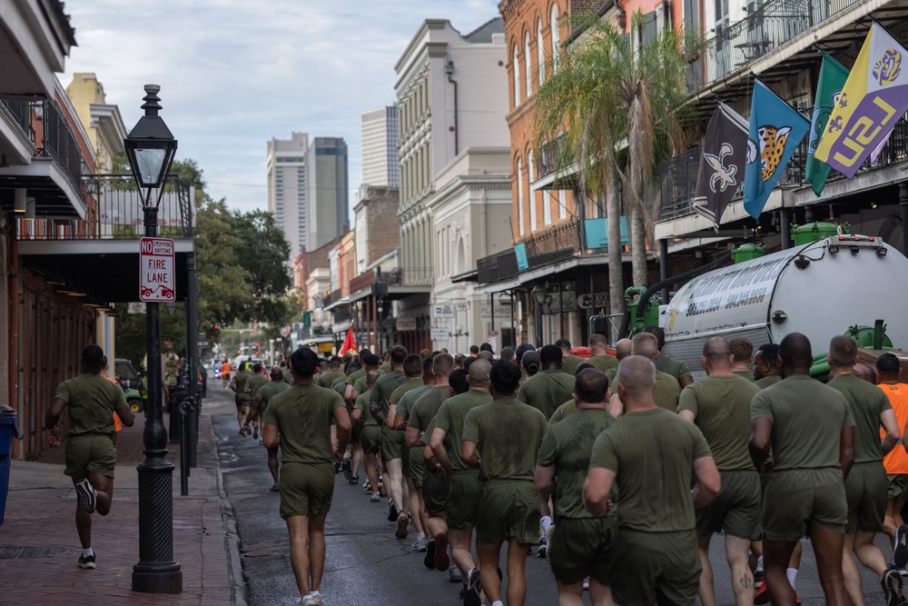 New Orleans based Marines celebrate Marine Corps' 248th birthday