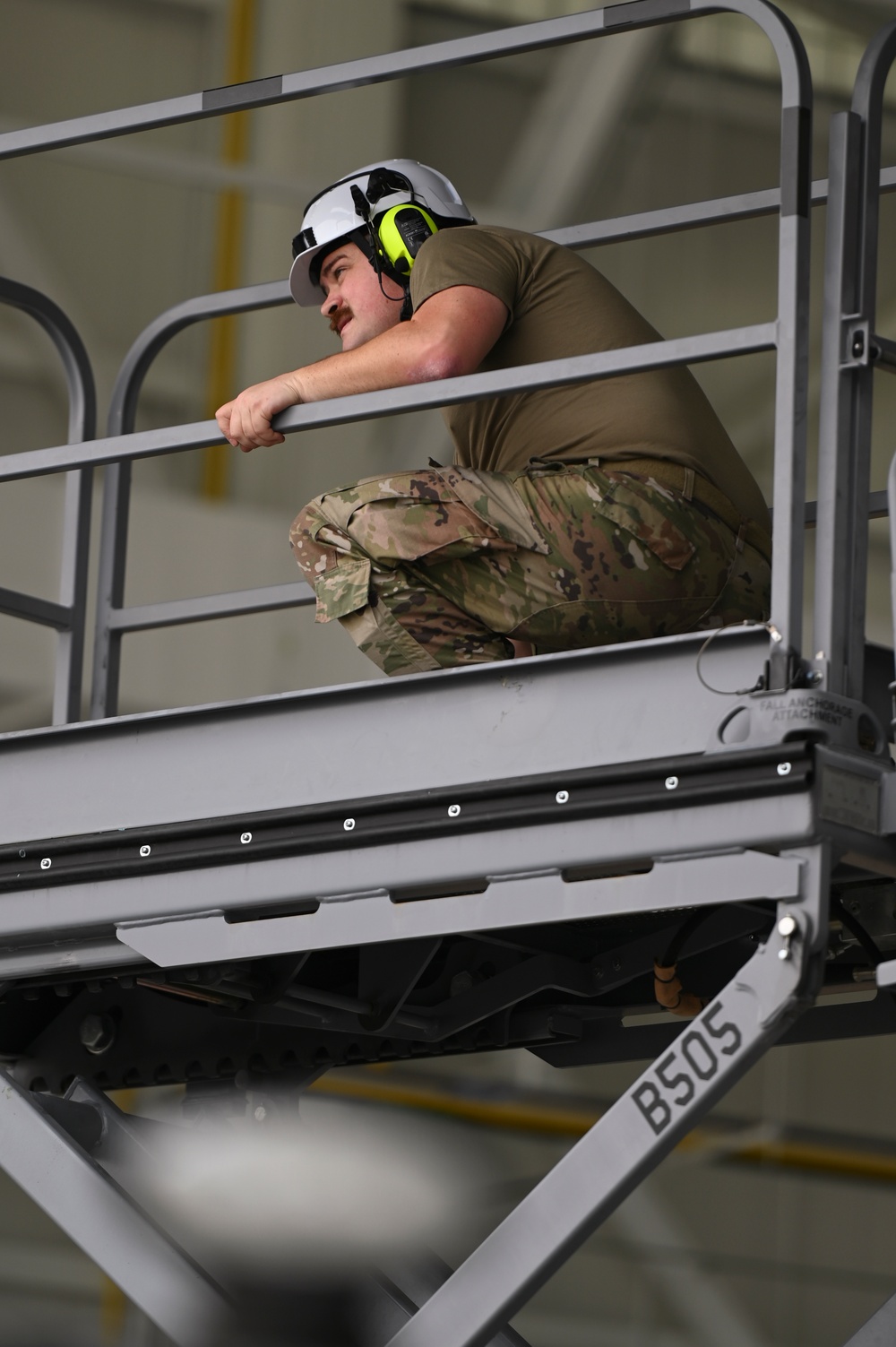 Pease Airmen Install First Flight Control Surface