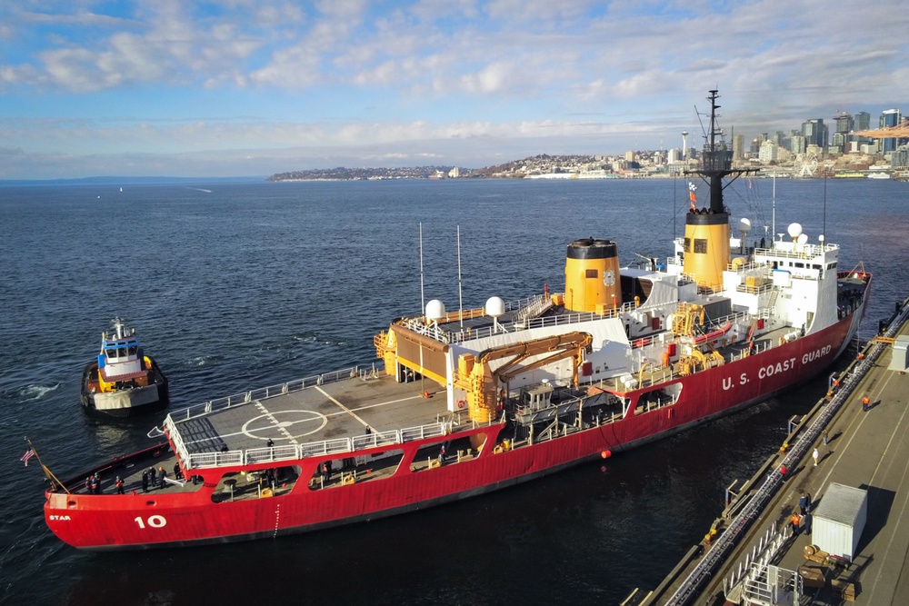 U.S. Coast Guard Cutter Polar Star departs Seattle in support of Operation Deep Freeze