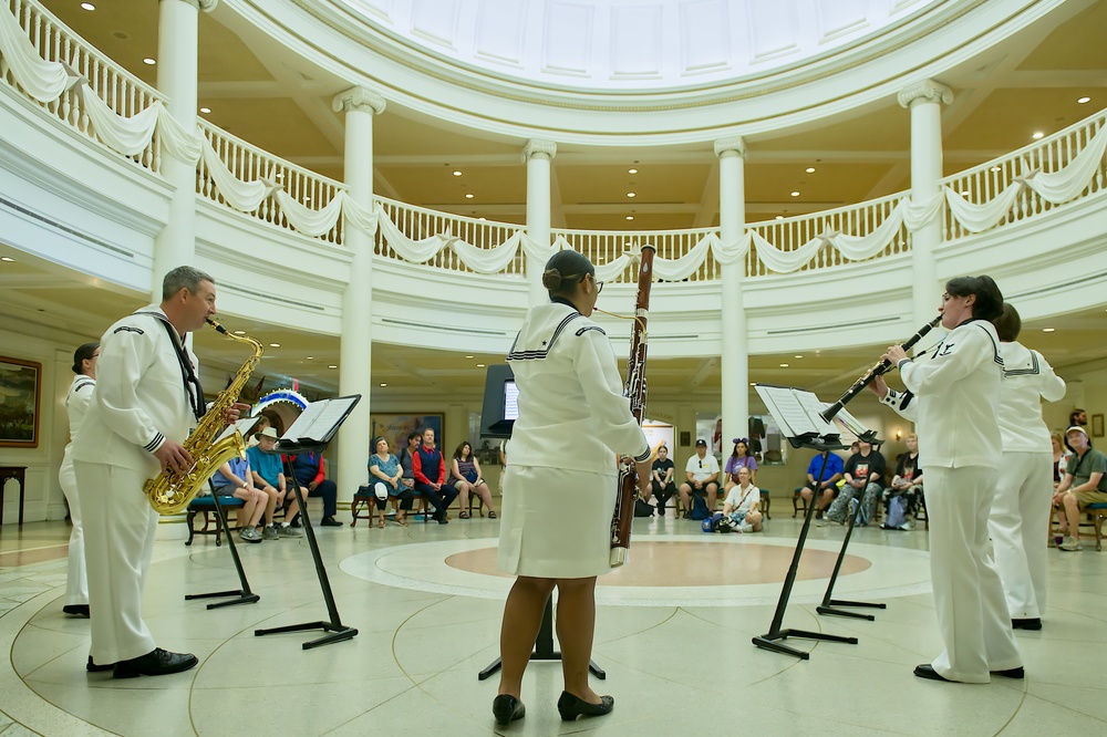 Navy Band Southeast Celebrates Veterans Day in Walt Disney World