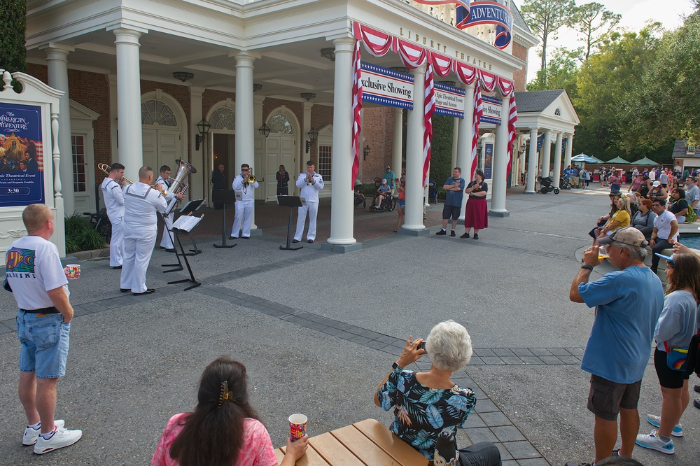 Navy Band Southeast Celebrates Veterans Day in Walt Disney World