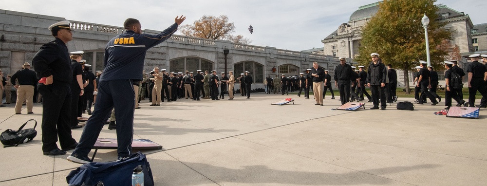 US Naval Academy Surface Warfare Officer celebration