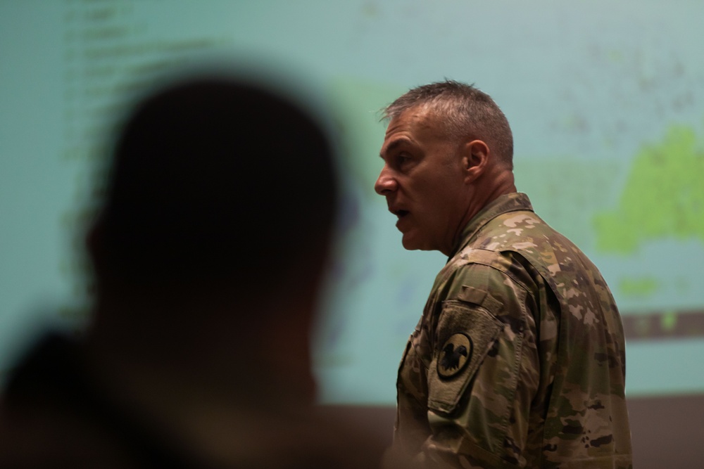 USARC CSM visits 377th TSC Senior NCOs at Fort Devens