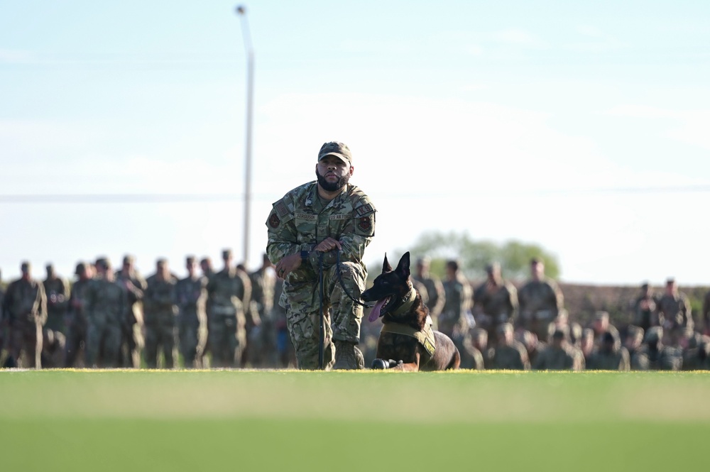 17 TRW partners with ASU ROTC for Drill Down