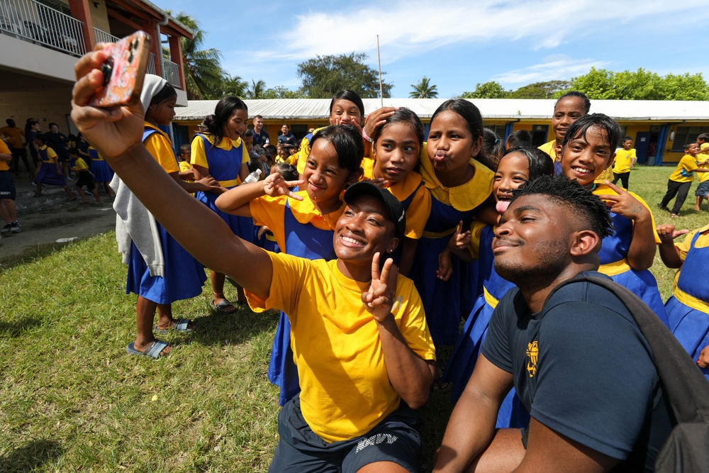 Pacific Partnership 2024-1: Dalep Elementary Sports Day and Concert