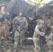 3-7 Field Artillery pose for a photo