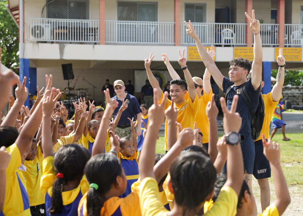 Pacific Partnership 2024-1; Delap Public Elementary School