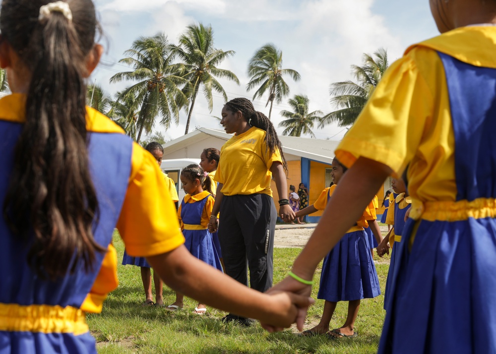 Pacific Partnership 2024-1; Delap Public Elementary School