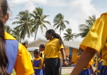 Pacific Partnership 2024-1; Delap Public Elementary School