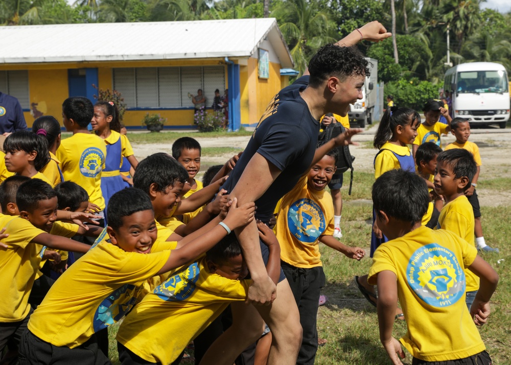 Pacific Partnership 2024-1; Delap Public Elementary School