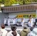 U.S. SEVENTH Fleet Band's Far East Edition Brass Band performs at the Zushi Citizens' Festival.