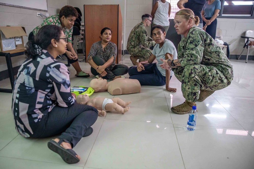 Pacific Partnership 2023: Medical Training at Fiji National University