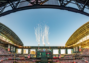 Reserve A-10 Warthogs Flyover 2023 World Series