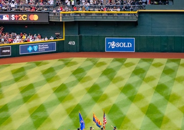 Reserve A-10 Warthogs Flyover 2023 World Series