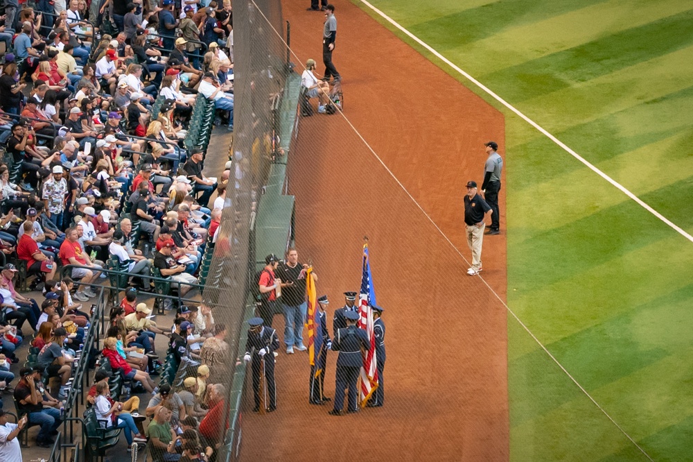 Reserve A-10 Warthogs Flyover 2023 World Series