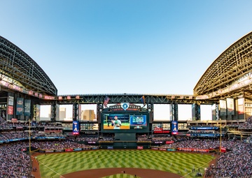 Reserve A-10 Warthogs Flyover 2023 World Series