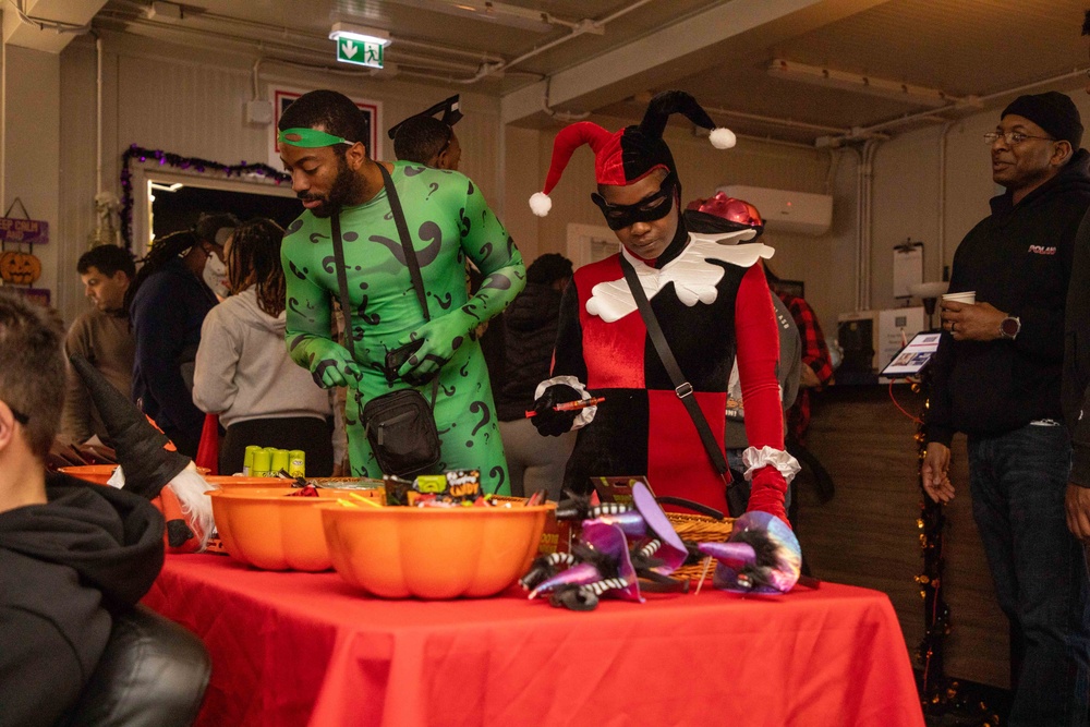 Powidz Military Community hosts Halloween Party