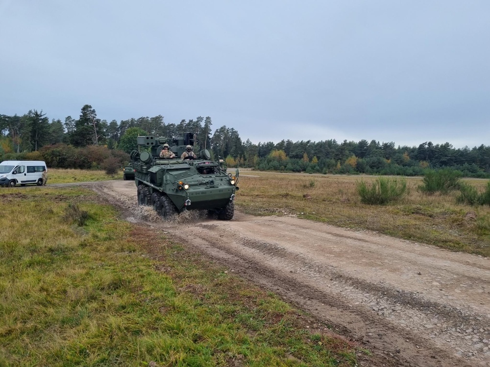 C/5-4 ADAR Conducts M-SHORAD Driver Training