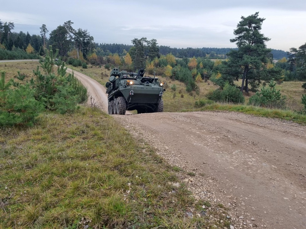 C/5-4 ADAR Conducts M-SHORAD Driver Training