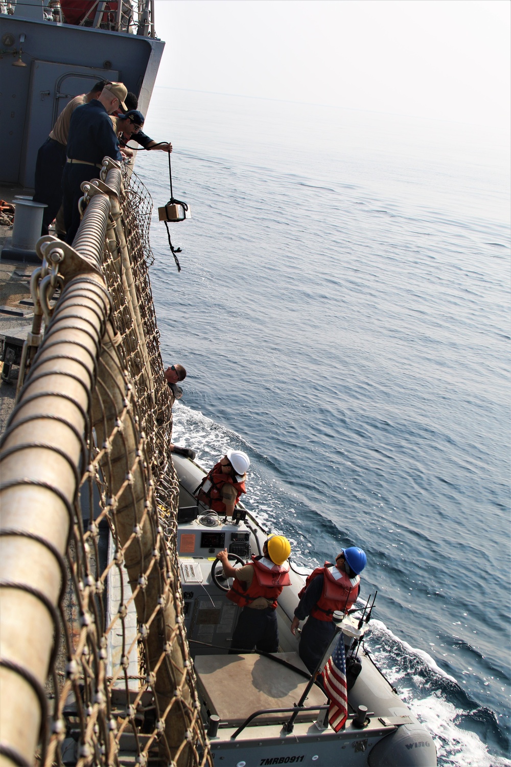 DVIDS Images USS McFaul Conducts Small Boat Operations with USS