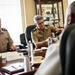 Chief of the Barbados Defense Forces Visits the IADC