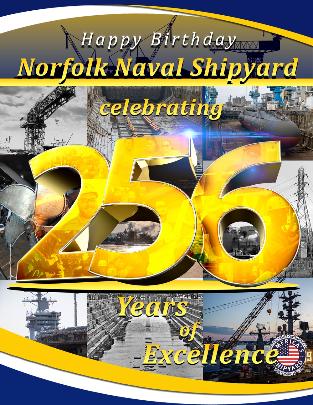 Happy 256th Birthday Norfolk Naval Shipyard
