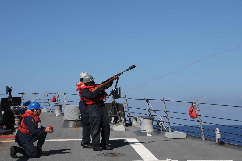 USS Thomas Hudner Deploys in U.S. 6th Fleet