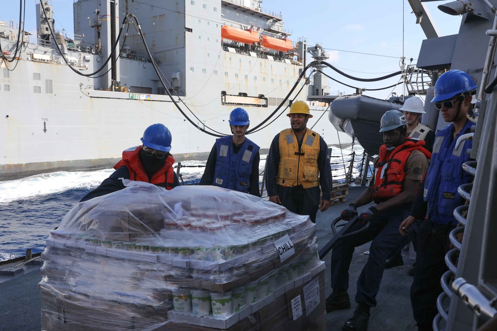 USS Thomas Hudner Deploys in U.S. 6th Fleet