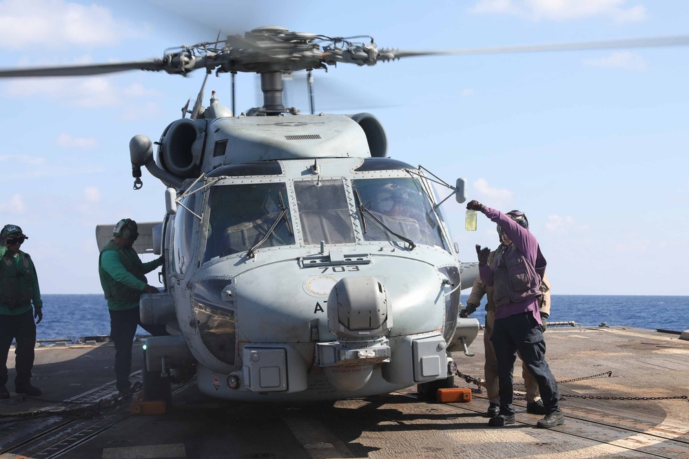 USS Thomas Hudner Deploys in U.S. 6th Fleet