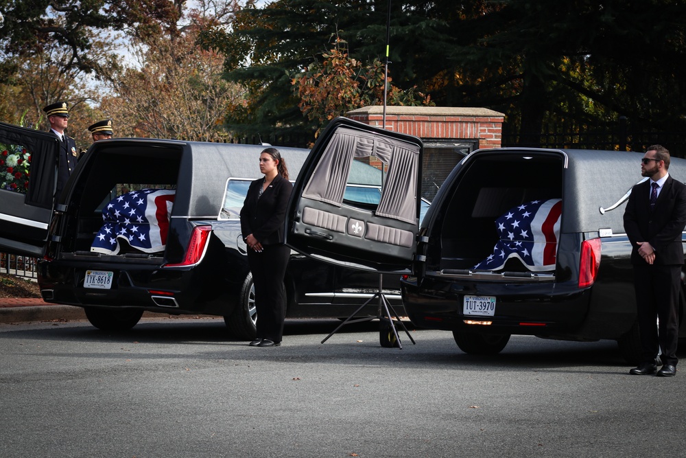 Joint Funeral for U.S. Army Air Forces 2nd Lt. Porter Pile and Tech. Sgt. James Triplett