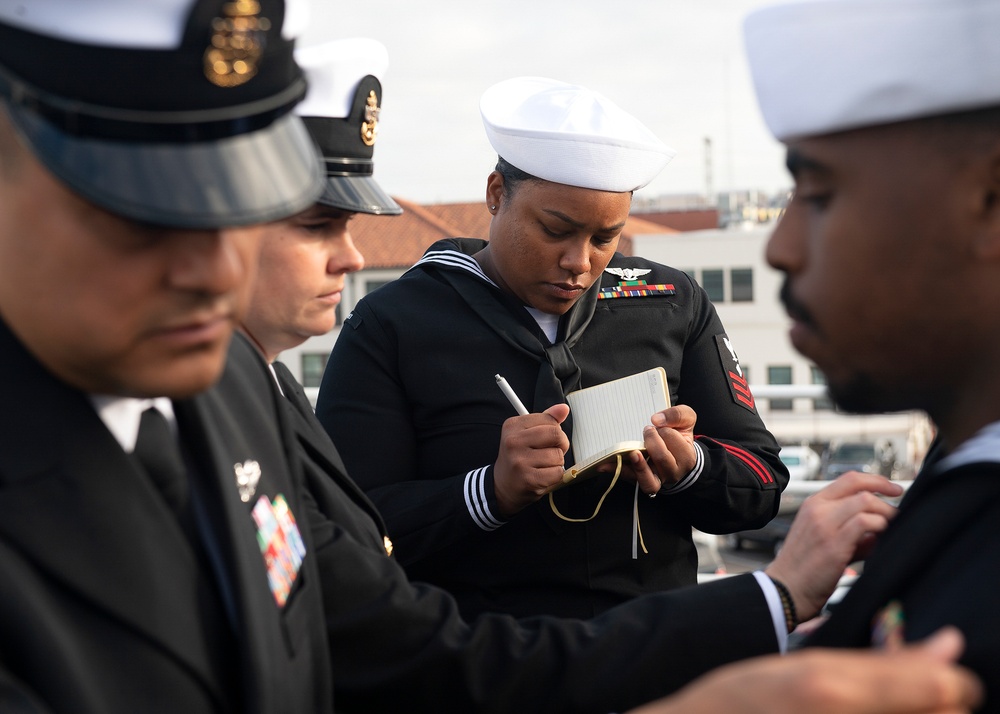 USS Essex In-Port Operations