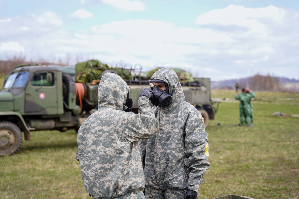 Indiana National Guard’s 438th Chemical Company Participate in Toxic Lance 2023